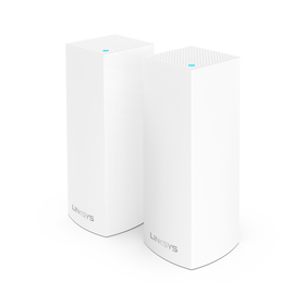 Linksys Velop Whole Home Intelligent Mesh WiFi System, Tri-Band, 2-pack